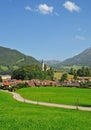 Ruhpolding,Bavaria,Chiemgau,Germany Royalty Free Stock Photo