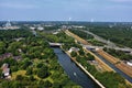 Ruhr Valley, Germany afforested area of the coal district