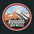Ruidoso New Mexico with best quality Royalty Free Stock Photo