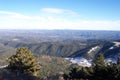 Ruidoso, New Mexico Skyline Royalty Free Stock Photo