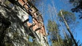 Ruin abandoned on the dolomites Royalty Free Stock Photo