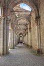 Ruin of Abbey San Galgano - Toscany, Italy