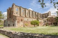 Ruin of  Abbey San Galgano - Toscany, Italy Royalty Free Stock Photo
