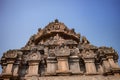 The ruin of ancient temples near the village of Hampi. Krishna Temple. India