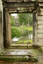 Ruin of the Baphuon temple entrance gate in Siem Reap, Cambodia.