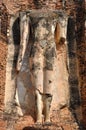 Ruin buddha statue