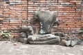 Ruin Buddha statue