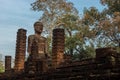 Ruin Buddha statue in Kamphaeng Phet Historical Park