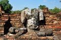 Ruin buddha statue in Sukhothai