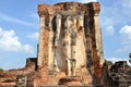 Ruin buddha statue