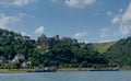 Ruin castle called Rheinfels in Germany