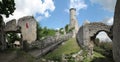 Ruin castle Falkenstein Royalty Free Stock Photo