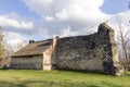 Ruin church in Radpuszta