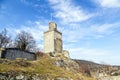 Ruin of the Falkenstein Castle in Koenigstein