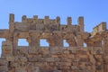 Ruin of Greek Temple Columns - Sicily, Italy Royalty Free Stock Photo