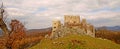 Ruin of HruÃÂ¡ov - castle in Slovakia
