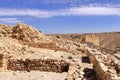 Ruin in interior of crusader castle Shobak, Jordan Royalty Free Stock Photo
