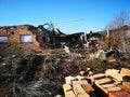 A landscape of ruins