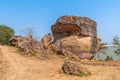 Ruin of the Lions of Stone at Mingun Pahtodawgyi pagoda