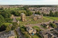 Ruin of medieval Elgin cathedral in Scotland