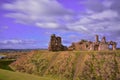 Ruin of medieval Sandal Castle Royalty Free Stock Photo