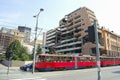 Ruin of Ministry of Defense Building from NATO Bombing - Belgrade - Serbia