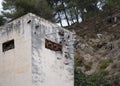 Ruin near the Chillar River in Nerja, Andalusia