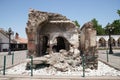 Ruin near Haci Bayram Mosque in Ankara, Turkiye