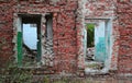 Ruin of old abandoned house Royalty Free Stock Photo