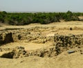 Ruin of old historic Archaeological excavations at Adulis, Eritrea