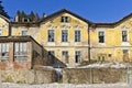 Ruin of an old station hotel