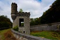 Ruin railway station Station ChÃÂ¢teau Royal d`Ardenne, Houyet, Belgium