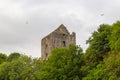 Ruin of Ravenscraig Castle in Kirkcaldy, Scotland, West Tower