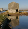 Ruin at Secovlje salt-pans