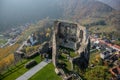 Ruin Senftenberg near Krems, Austria Royalty Free Stock Photo