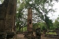 Ruin of stone pillars, Thailand