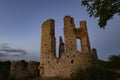 Ruin at sunset captured on September 29, 2019.