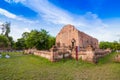 Ruin temple in ayutthaya, thailand Royalty Free Stock Photo