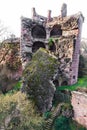 The ruin tower of Heidelberg castle in Heidelberg Royalty Free Stock Photo
