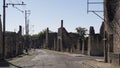 Remains of the martyred village of Oradour-sur-Glane