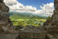 Ruin Windows from the top of the castle