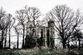 Ruined and abandoned castle in England - frightening, scaring, terrifying, cringe s