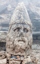 Statue of Heracles on the top of Nemrut mount, Turkey Royalty Free Stock Photo