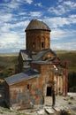 Ruined armenian church Royalty Free Stock Photo