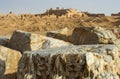 The ruined Assyrian city of Resafa, Syria Royalty Free Stock Photo