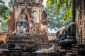 Ruined Buddha Statues