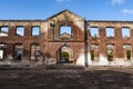 Ruined building of the Gebouw 1790 building, Paramaribo, Suriname, South America Royalty Free Stock Photo