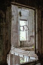 ruined building interior Royalty Free Stock Photo