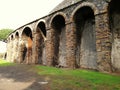 Ruined building in Pompeii