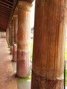 Ruined building in Pompeii Royalty Free Stock Photo